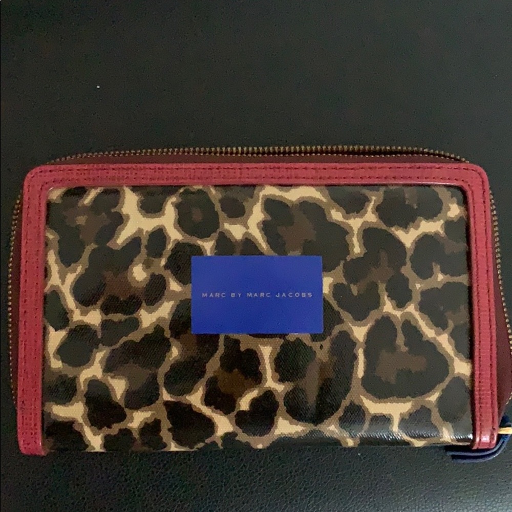 Marc by Marc Jacobs Leopard Coated Wallet